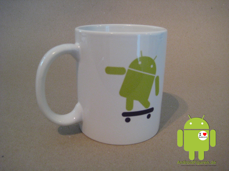 Android mug Skater