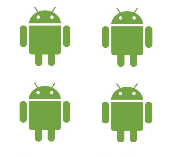 AndroidStickers.com mini Android Decal Pack