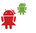 AndroidStickers.com Android Familiy different
