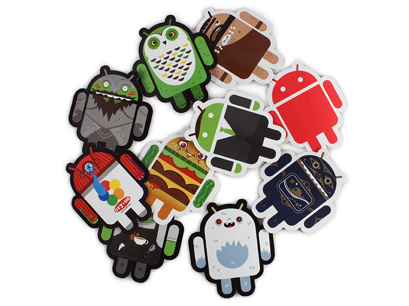Android-Foundry Sticker Pack B